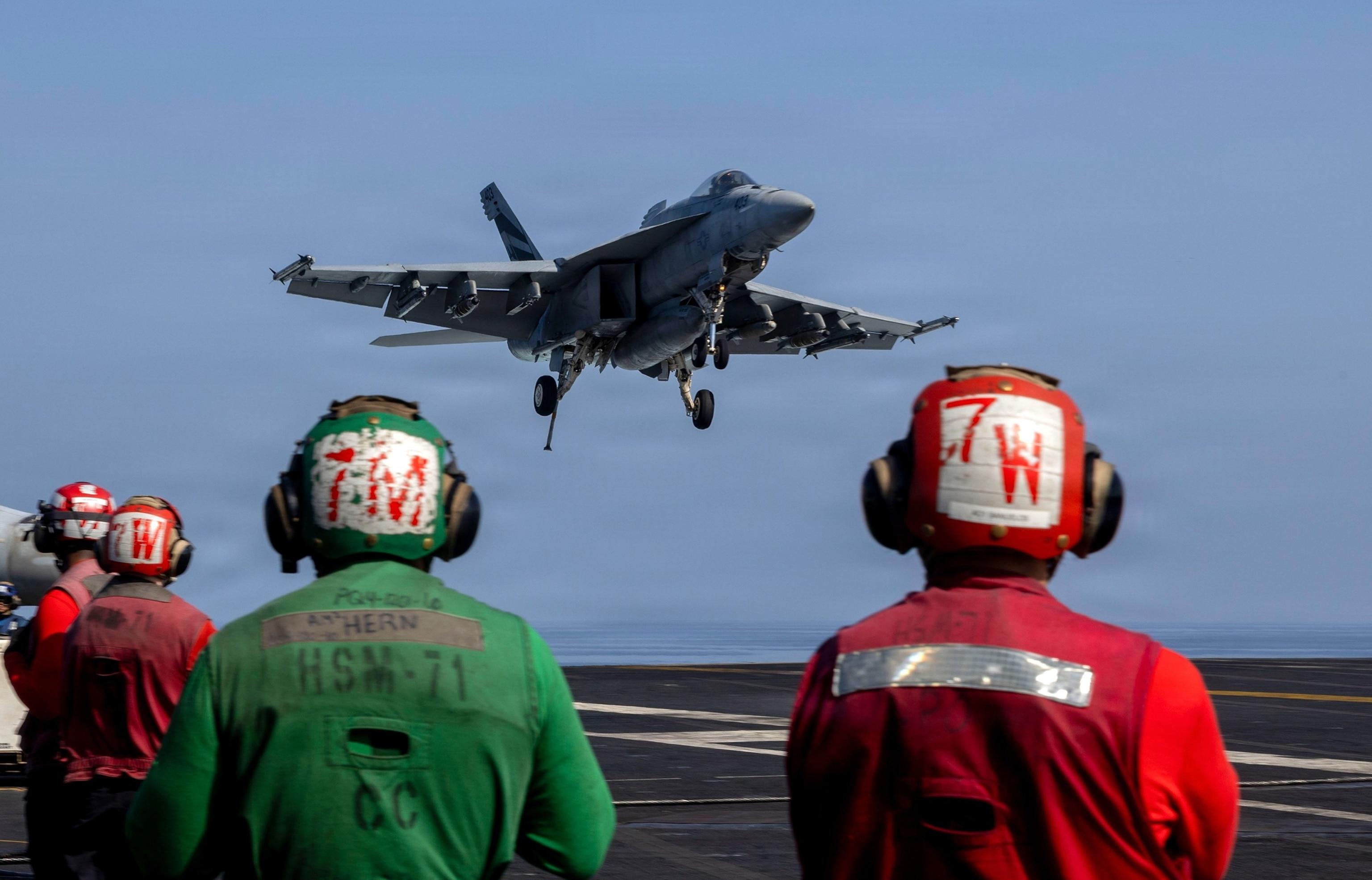 US strikes around 100 Iranian targets as Trump adopts ‘tanker for tanker’ policy
