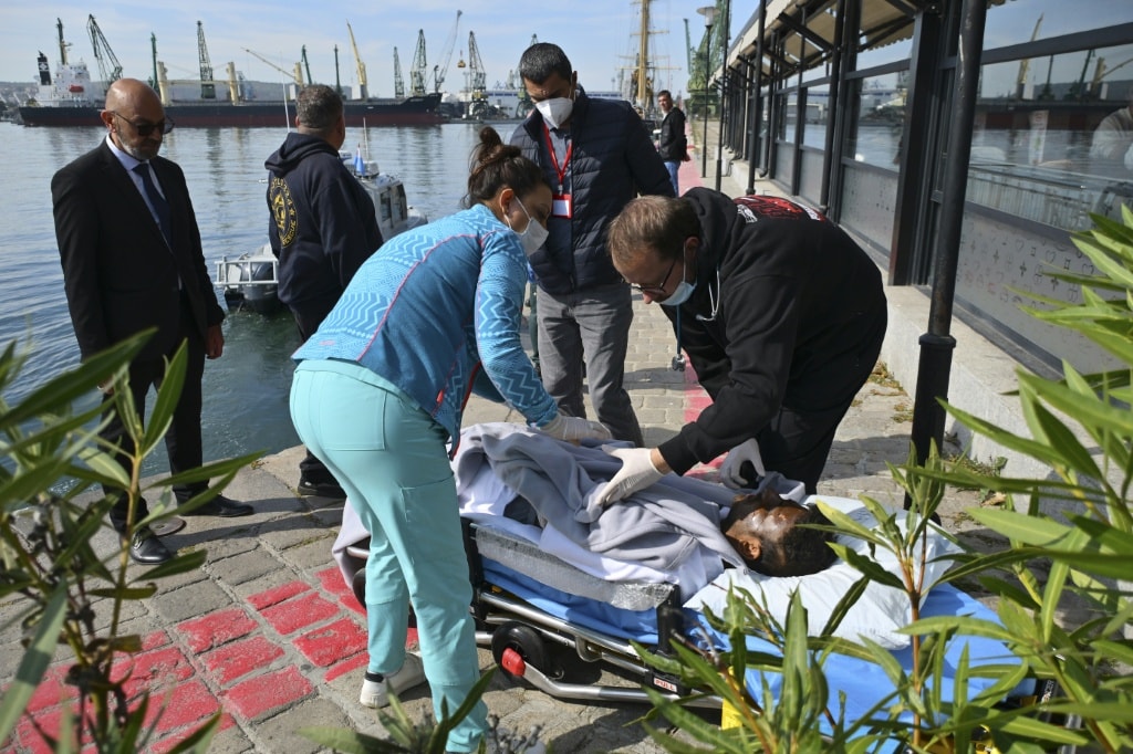 EU chief condemns Black Sea attacks as ship crew remain missing